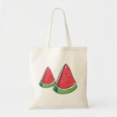 Tote Bag nourriture, fruits, pastèque (Devant)