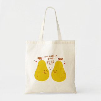 Tote Bag Nous Faisons Une Grande Poire Drôle Chose Puns Val