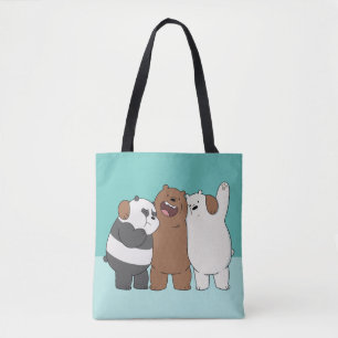 Tote Bag Nous, Groupe Ours Nus Hug