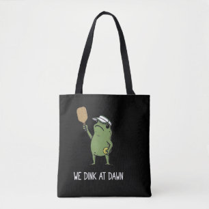 Tote Bag Nous jouons au pickle ball à l'aube, Amoureux de P