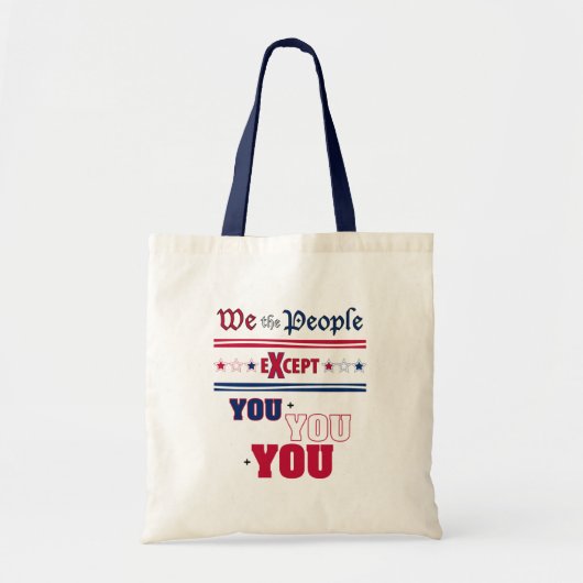 Tote Bag Nous le peuple (Devant)