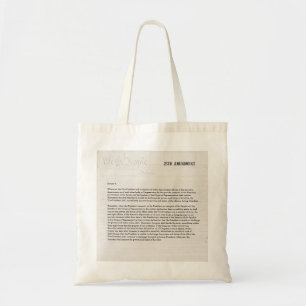 Tote Bag Nous le peuple 25ème amendement Constitution Résis