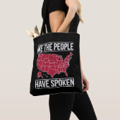 Tote Bag Nous le Peuple Avons Parlé Carte de l'élection 202 (De près)