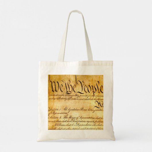 Tote Bag Nous le peuple - Constitution (Dos)