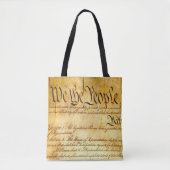 Tote Bag Nous le peuple - Constitution (Devant)