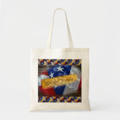 Tote Bag Nous Le Peuple Drapeau Américain (Devant)