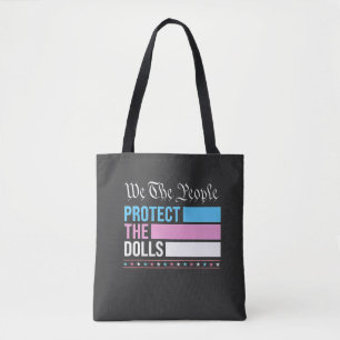 Tote Bag Nous Les Gens Protégeons Les Poupées LGBT Transgen