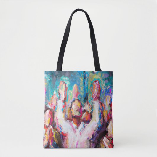 Tote Bag Nous Louons L'Abstrait (Devant)