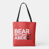 Tote Bag Nous Ours nu - Ours Frères Abide (Dos)