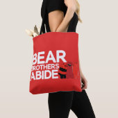 Tote Bag Nous Ours nu - Ours Frères Abide (De près)
