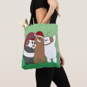 Tote Bag Nous Ours Nus - Bonnes Fêtes (De près)
