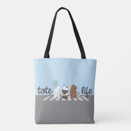 Tote Bag Nous Ours Nus - Fourre-tout Life! (Dos)
