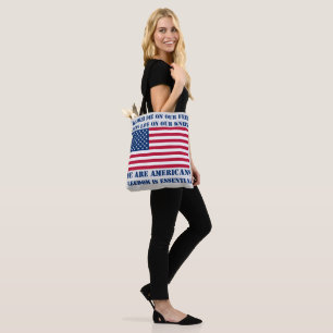 Tote Bag Nous sommes Américains Fourre-tout