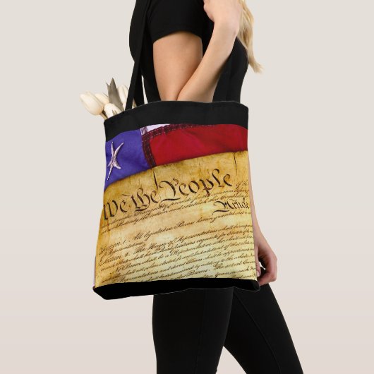 Tote Bag Nous sommes la Constitution populaire des États-Un (De près)