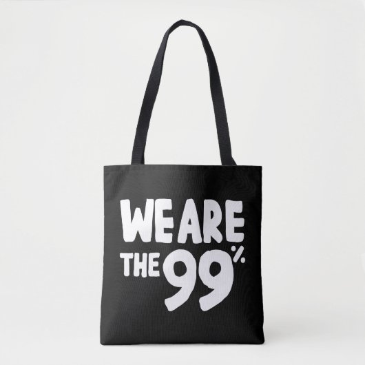 Tote Bag Nous sommes les 99% (Devant)