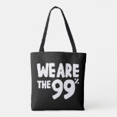 Tote Bag Nous sommes les 99% (Dos)