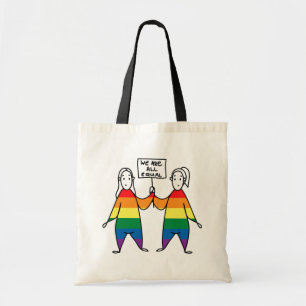 Tote Bag Nous sommes tous égaux