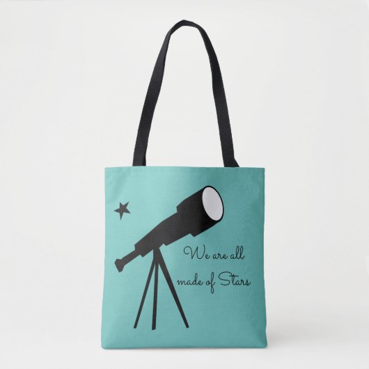 Tote Bag Nous sommes tous faits de télescope Stars (Devant)