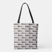 Tote Bag Nous sommes tous humains | une communauté mondiale (Dos)