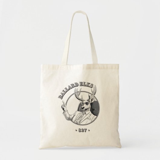 Tote Bag NOUVEAU FONDATEUR DE BAR Suave Elk (Devant)