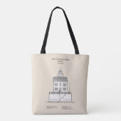 Tote Bag Nouveau phare London Ledge - Connecticut - SBD (Dos)
