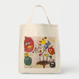 Tote Bag Nouveaux oeufs sur le bloc par Ashley, Sandy et