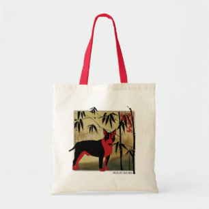 Tote Bag Nouvelle année de bull-terrier