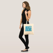 Tote Bag Nouvelle-Calédonie typographie (Devant (modèle))