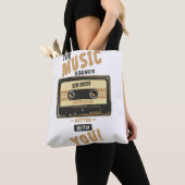Tote Bag Nouvelle commande - Bande de la cassette (De près)