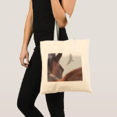 Tote Bag Nouvelle forêt Pony et Buzzard (Devant (produit))