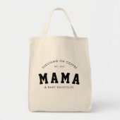Tote Bag Nouvelle Mère Café Snuggets Mama Drôle Cadeau (Devant)