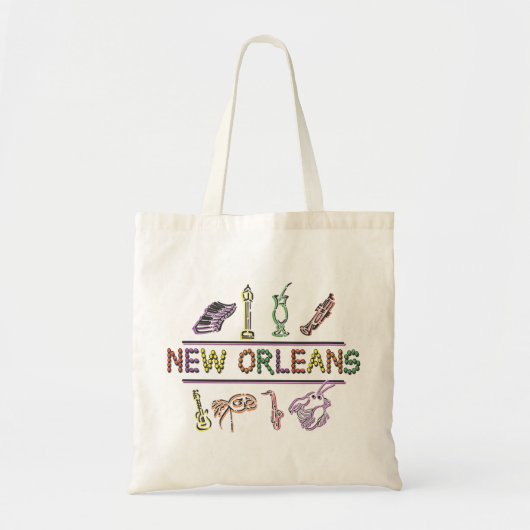 Tote Bag Nouvelle-Orléans (Devant)