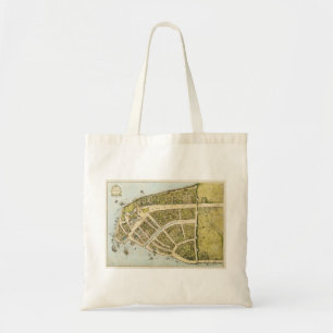 Tote Bag Nouvelle version du plan New Amsterdam de Castello