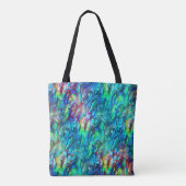 Tote Bag Nouvelle-Zélande Abalone Paua Shell Motif 1 (Dos)