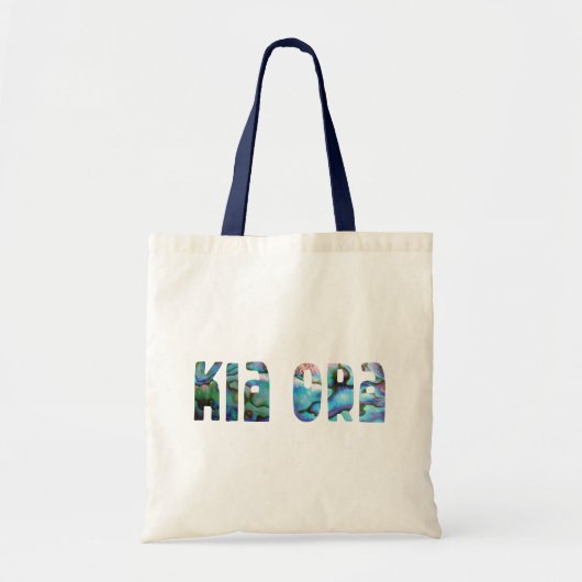 TOTE BAG NOUVELLE-ZÉLANDE KIA ORA PAUA (Devant)