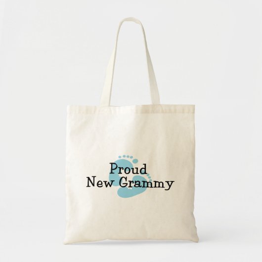 Tote Bag Nouvelles empreintes de pas fières de bébé de (Devant)