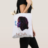 Tote Bag Nova Glow Peinture Silence (De près)