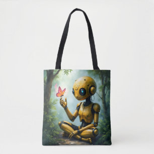 Tote Bag Nox découvre la merveille,Le premier papillon d'un