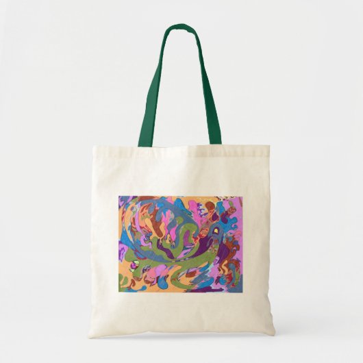 Tote Bag "Noyer" l'art Abstrait (Devant)