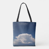 Tote Bag Nuage Blanc Puffy             (Dos)