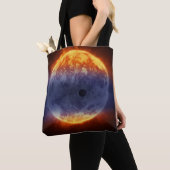 Tote Bag Nuage De Gaz Hydrogène Au Large De L'Exoplanète Gj (De près)