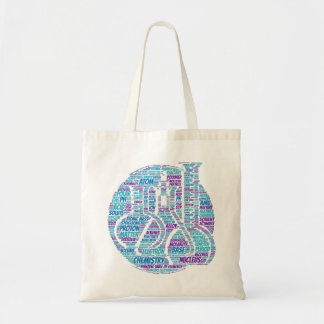 Tote Bag Nuage de mot de chimie