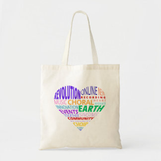 Tote Bag Nuage de mots du Chœur de la Terre