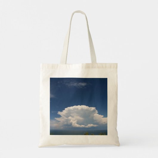 Tote Bag Nuage de Puffy blanc (Dos)
