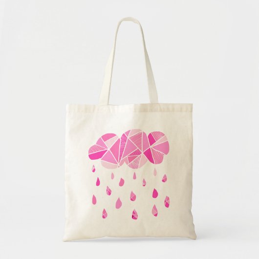 Tote Bag Nuage rose rompu Fourre-tout (Devant)