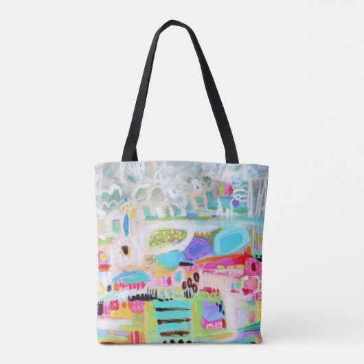 Tote Bag Nuages Abstraits (Dos)