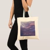 Tote Bag Nuages colorés de tempête (Devant (produit))
