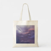 Tote Bag Nuages colorés de tempête (Dos)