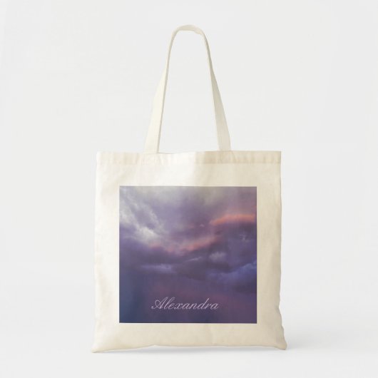 Tote Bag Nuages colorés de tempête (Devant)