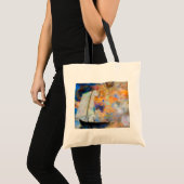 Tote Bag Nuages de fleurs, Redon (Devant (produit))